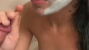 Boyfriend cums home from jail and fucks me and gives facial!